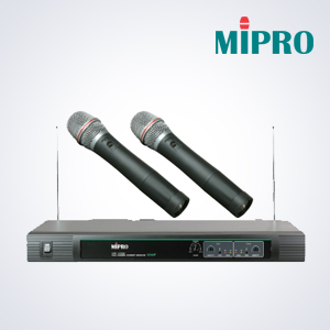 [MIPRO] 2-Channel Handheld Wireless Microphone ☆ MR-123DH