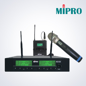 [MIPRO] 2-CHANNEL HAND & BELT TYPE W/L SYSTEM★ ACT-312DM-9A