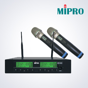 [MIPRO] 2-CHANNEL HAND TYPE W/L SYSTEM★ ACT-312DH-9A