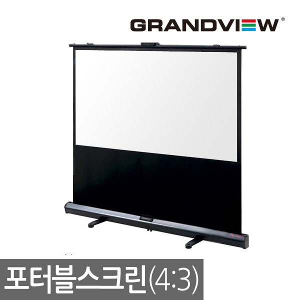 [Grand View] Grandview GXP-80V 80-inch portable screen / NTSC (4:3) / 1626mm (w) * 1219mm (h)