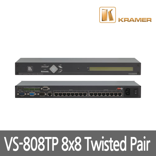 VS-808TP 8x8 Twisted Pair Matrix Switcher
