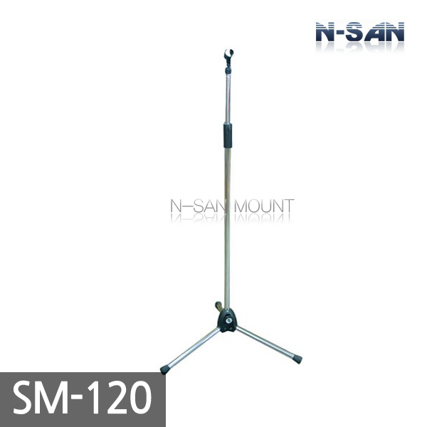 [Ensan] SM-120 / Microphone Stand / Single-Piece / Holder Included