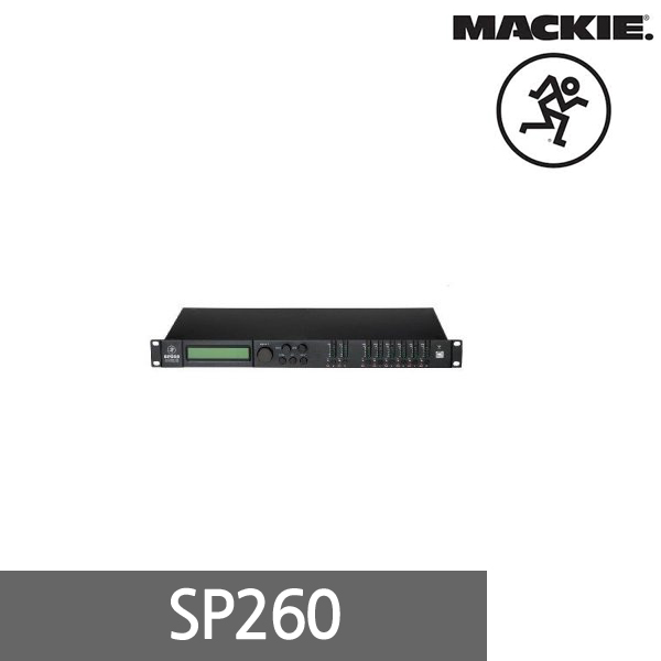 [Mackie]SP260 2x6 Loudspeaker System Processor Online Official Dealer