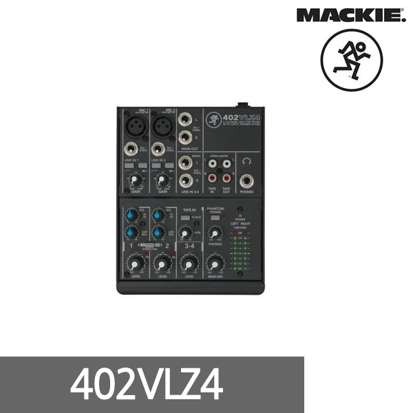  [MACKIE]402VLZ4 4-channel Ultra Compact Mixer [Official Online Dealer]
