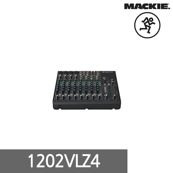  [MACKIE]1202VLZ4 12-channel Compact Mixer_7 Rack Space [Official Online Dealer]