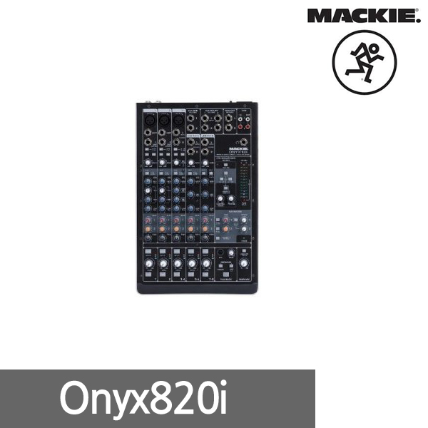  [MACKIE]Onyx820i 8-channel Premium Firewire Recording Mixer [Official Online Dealer]