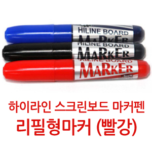 [MMT] Screenboard Refillable Marker / Red (RED)